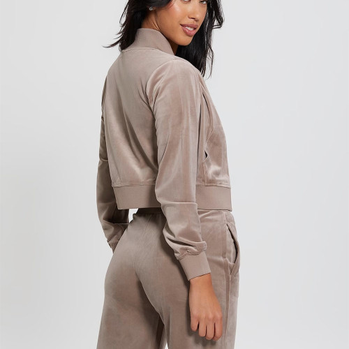 Guess Γυναικεία ζακέτα Couture Full Zip Sweatshirt